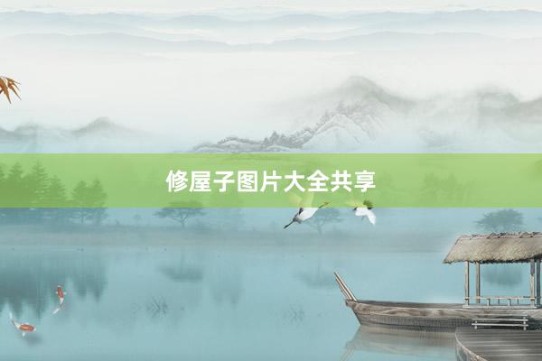 修屋子图片大全共享